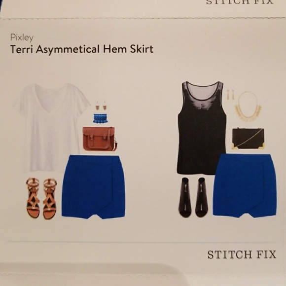 Asymetrical skirt - Picture 3 of 4